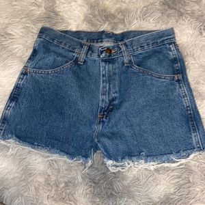 wrangler jean shorts